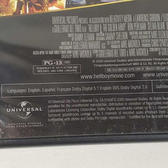 Hellboy II: The Golden Army (2008 Film) Fantasy/Action Movie [DVD] - Picture 5 of 6